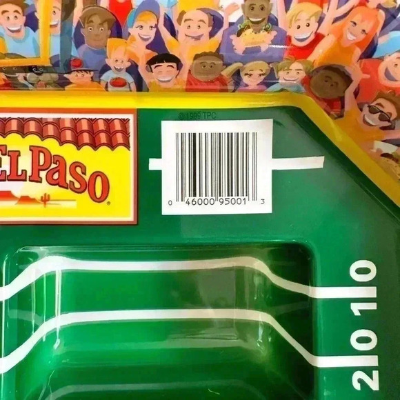 Old El Paso Football Stadium Chips & Dip Appetizer Serving Tray Platter 1999 - Picture 4 of 5